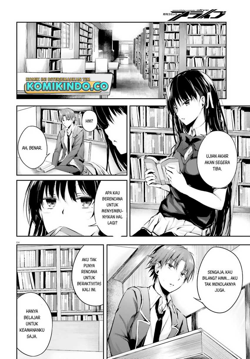 Youkoso Jitsuryoku Shijou Shugi no Kyoushitsu e √Horikita Chapter 06 Gambar 6
