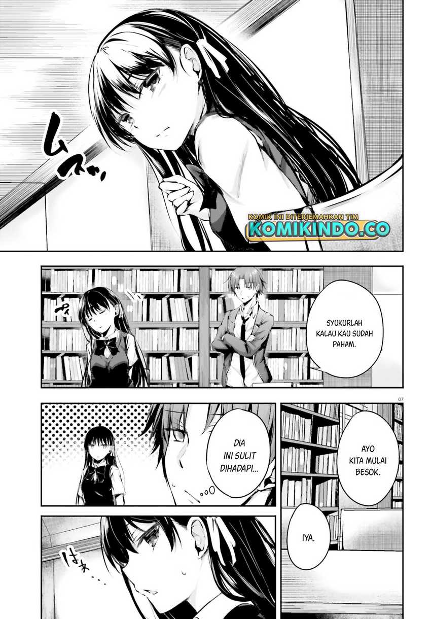 Youkoso Jitsuryoku Shijou Shugi no Kyoushitsu e √Horikita Chapter 06 Gambar 9