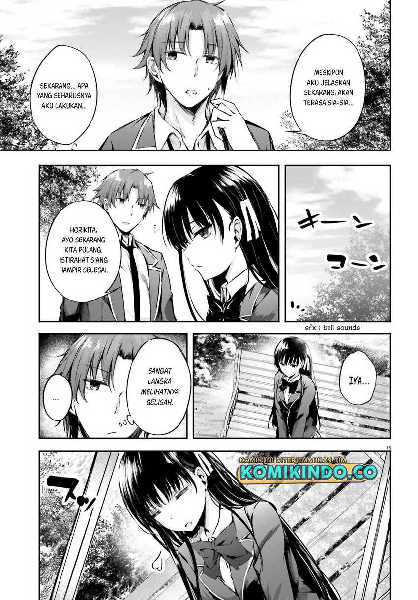Youkoso Jitsuryoku Shijou Shugi no Kyoushitsu e √Horikita Chapter 05 Gambar 16