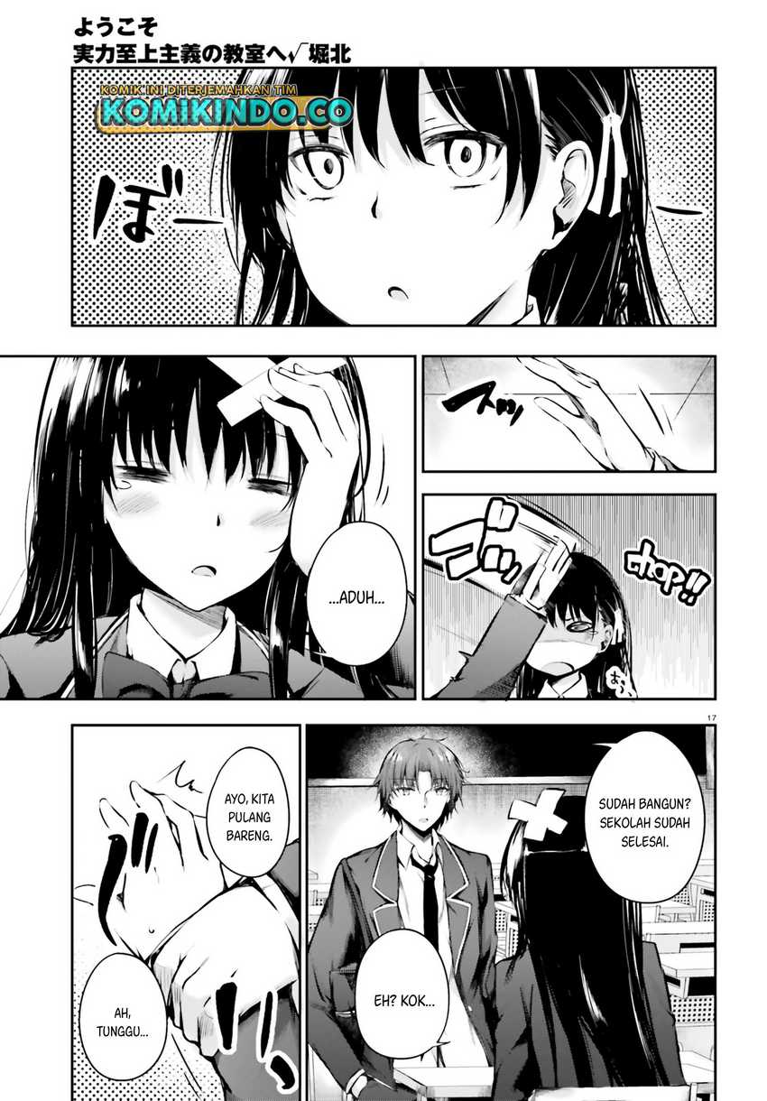 Youkoso Jitsuryoku Shijou Shugi no Kyoushitsu e √Horikita Chapter 05 Gambar 18