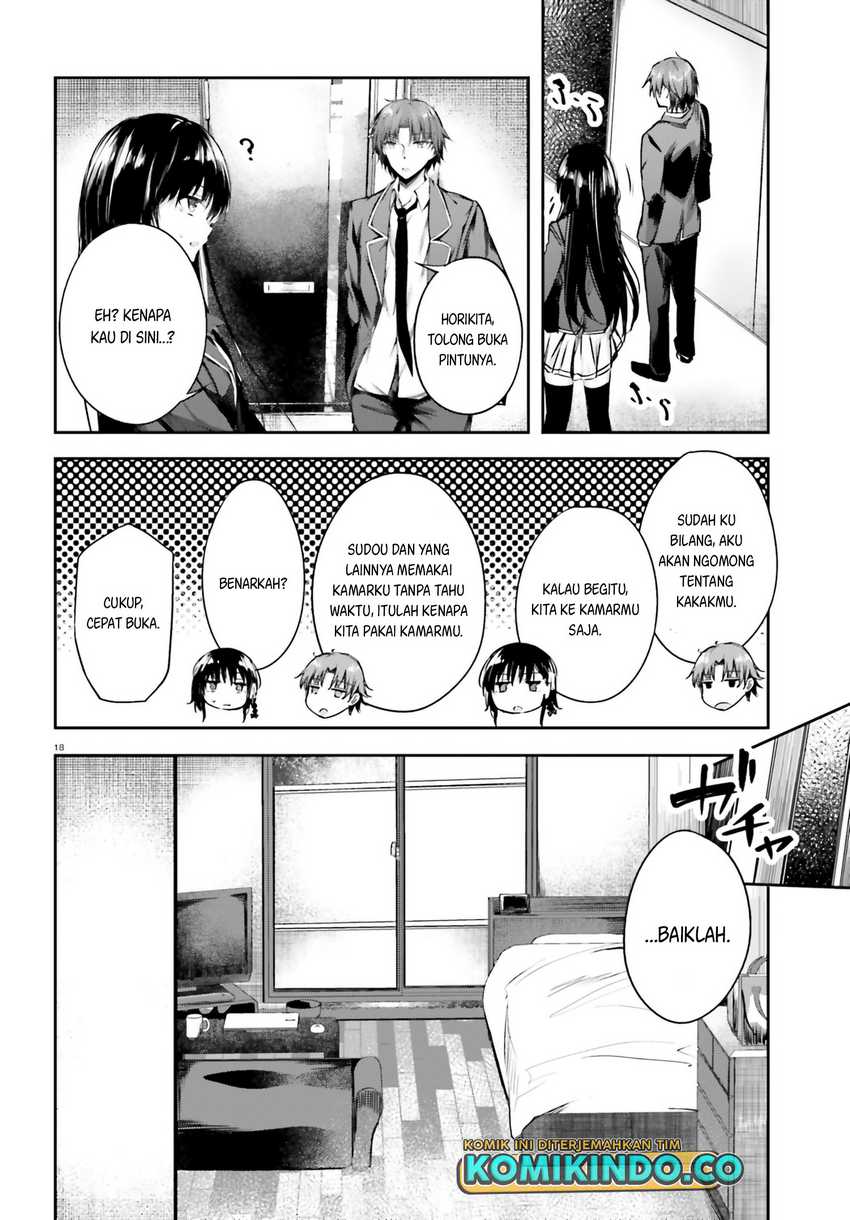 Youkoso Jitsuryoku Shijou Shugi no Kyoushitsu e √Horikita Chapter 05 Gambar 19