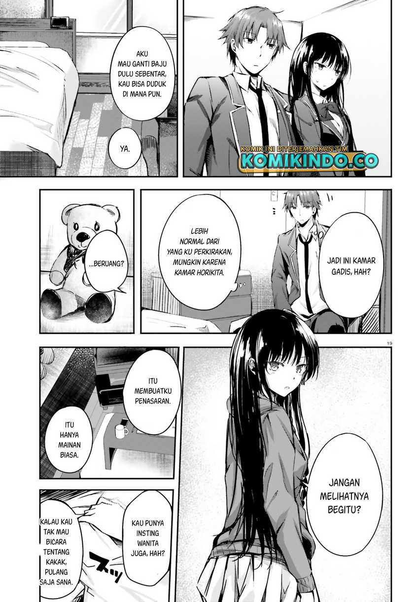 Youkoso Jitsuryoku Shijou Shugi no Kyoushitsu e √Horikita Chapter 05 Gambar 20