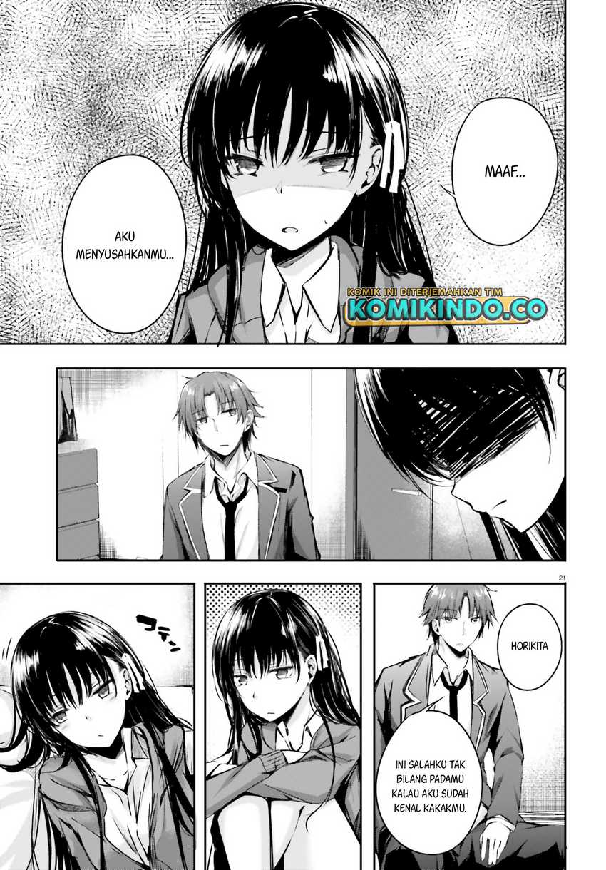 Youkoso Jitsuryoku Shijou Shugi no Kyoushitsu e √Horikita Chapter 05 Gambar 22