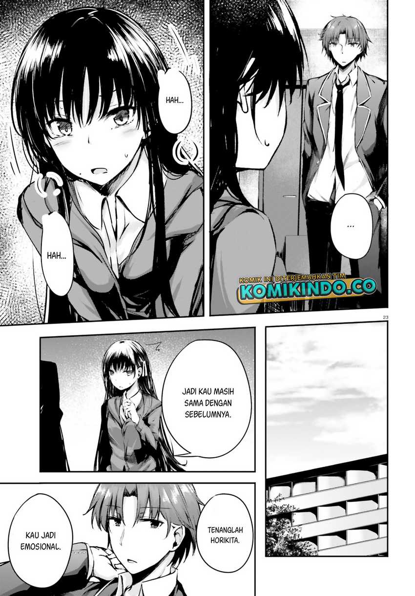 Youkoso Jitsuryoku Shijou Shugi no Kyoushitsu e √Horikita Chapter 05 Gambar 24
