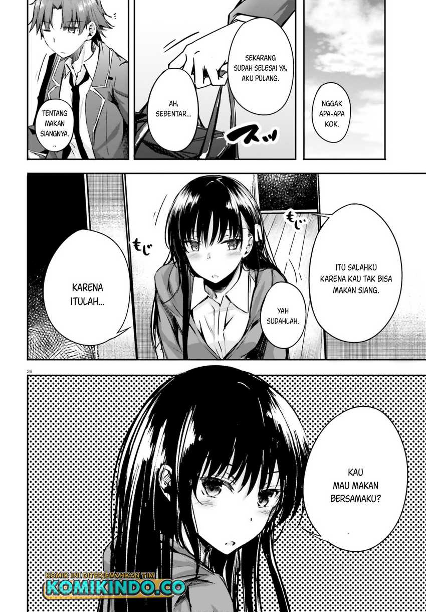 Youkoso Jitsuryoku Shijou Shugi no Kyoushitsu e √Horikita Chapter 05 Gambar 27