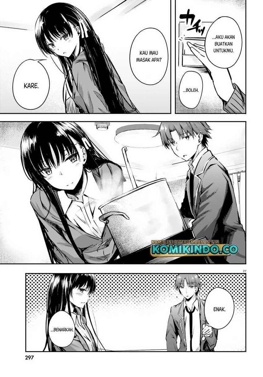 Youkoso Jitsuryoku Shijou Shugi no Kyoushitsu e √Horikita Chapter 05 Gambar 28