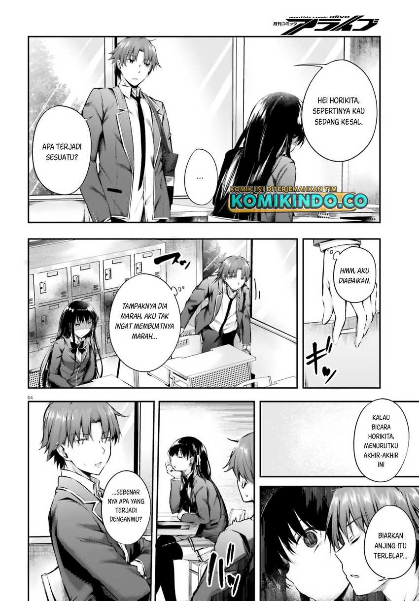 Youkoso Jitsuryoku Shijou Shugi no Kyoushitsu e √Horikita Chapter 05 Gambar 5
