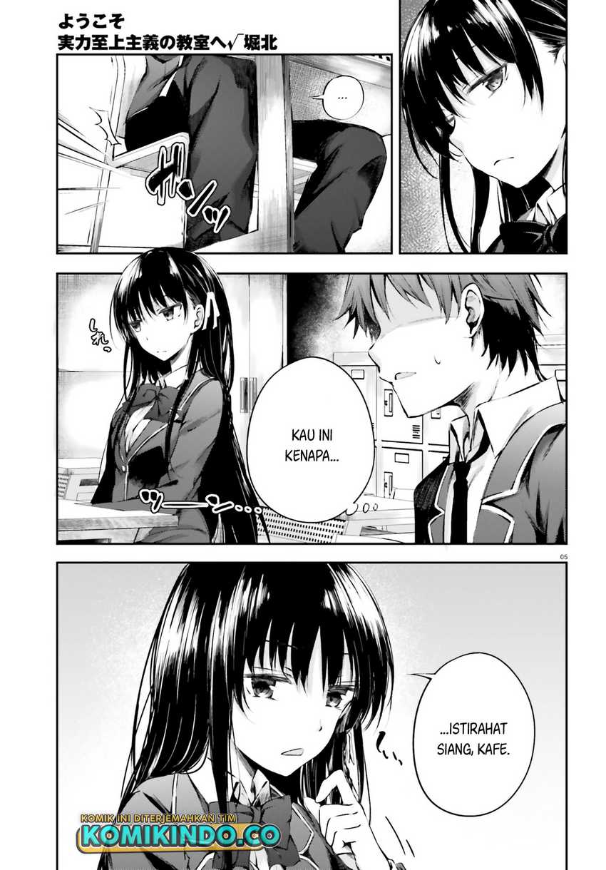 Youkoso Jitsuryoku Shijou Shugi no Kyoushitsu e √Horikita Chapter 05 Gambar 6