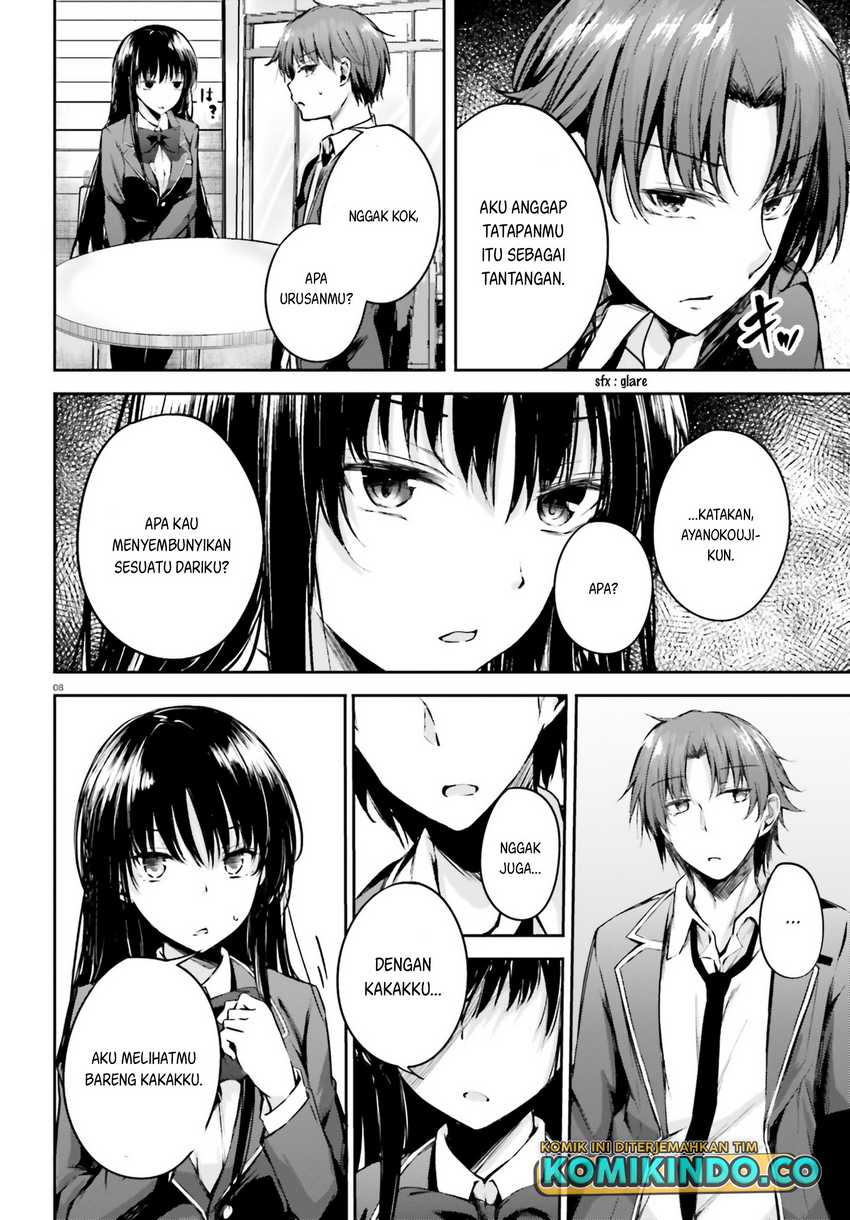 Youkoso Jitsuryoku Shijou Shugi no Kyoushitsu e √Horikita Chapter 05 Gambar 9