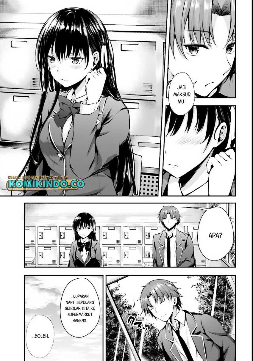Youkoso Jitsuryoku Shijou Shugi no Kyoushitsu e √Horikita Chapter 04 Gambar 10