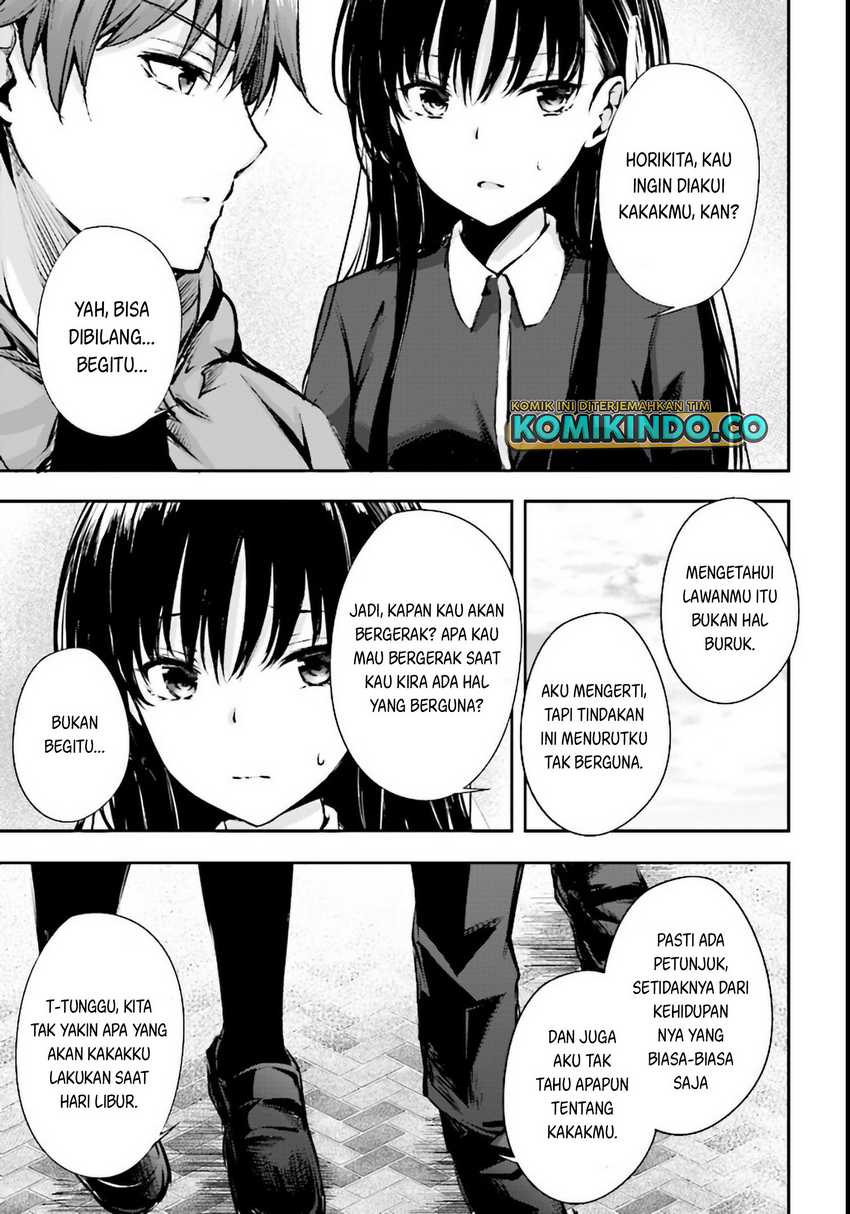 Youkoso Jitsuryoku Shijou Shugi no Kyoushitsu e √Horikita Chapter 04 Gambar 18
