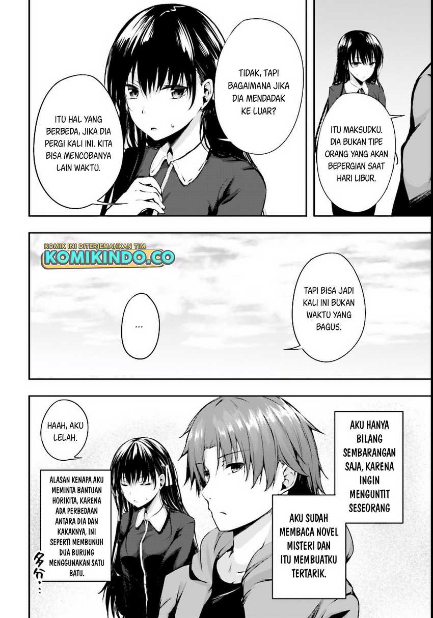 Youkoso Jitsuryoku Shijou Shugi no Kyoushitsu e √Horikita Chapter 04 Gambar 19