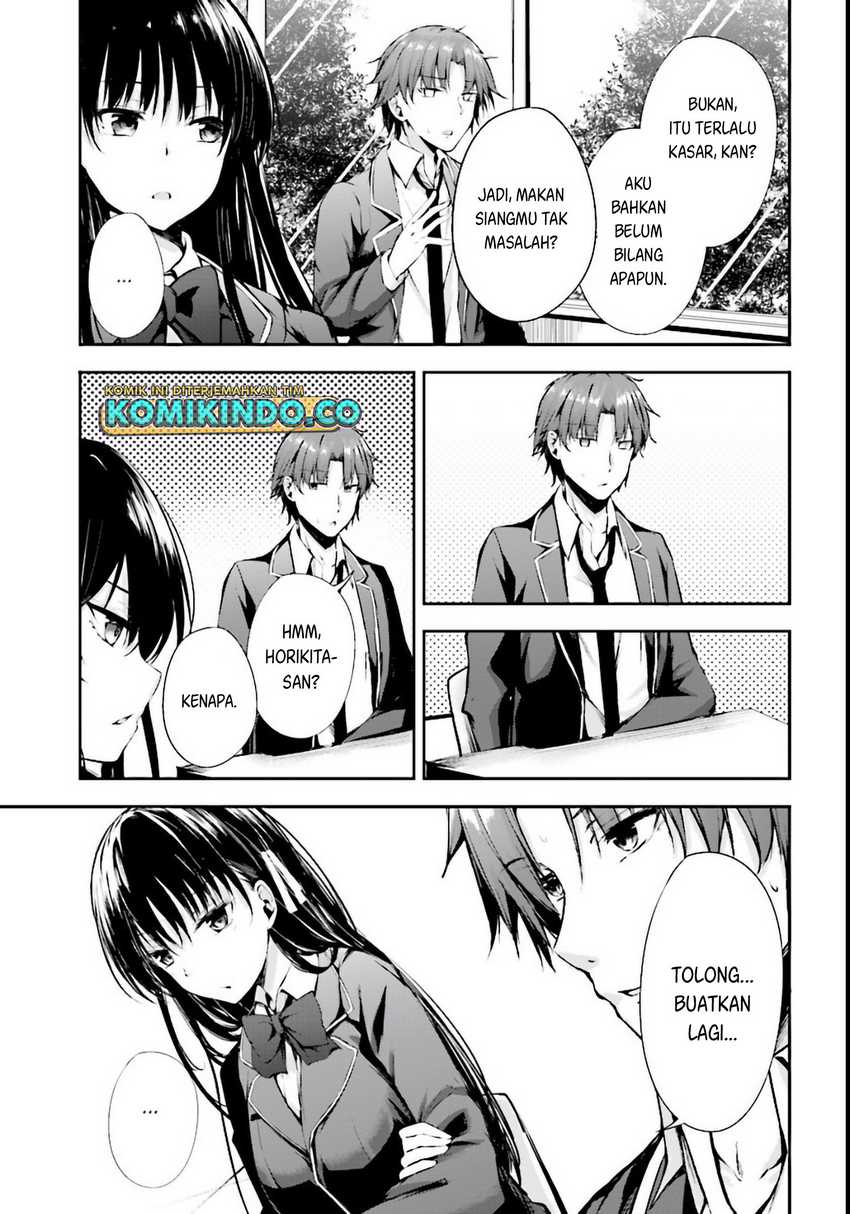 Youkoso Jitsuryoku Shijou Shugi no Kyoushitsu e √Horikita Chapter 04 Gambar 8