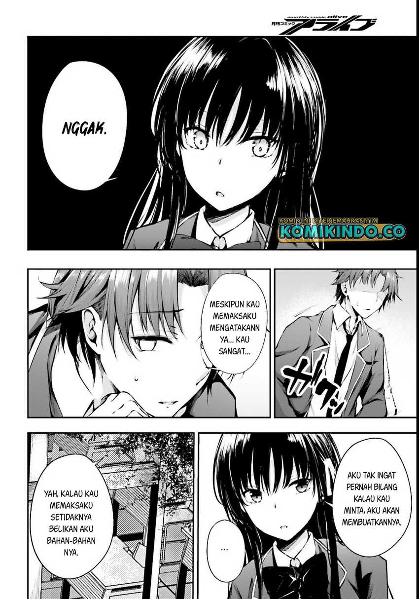Youkoso Jitsuryoku Shijou Shugi no Kyoushitsu e √Horikita Chapter 04 Gambar 9