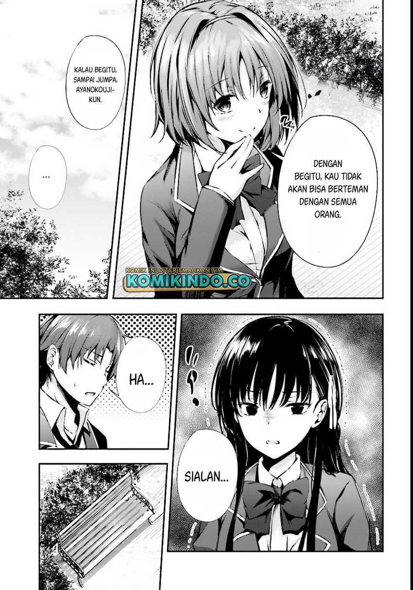 Youkoso Jitsuryoku Shijou Shugi no Kyoushitsu e √Horikita Chapter 03 Gambar 28