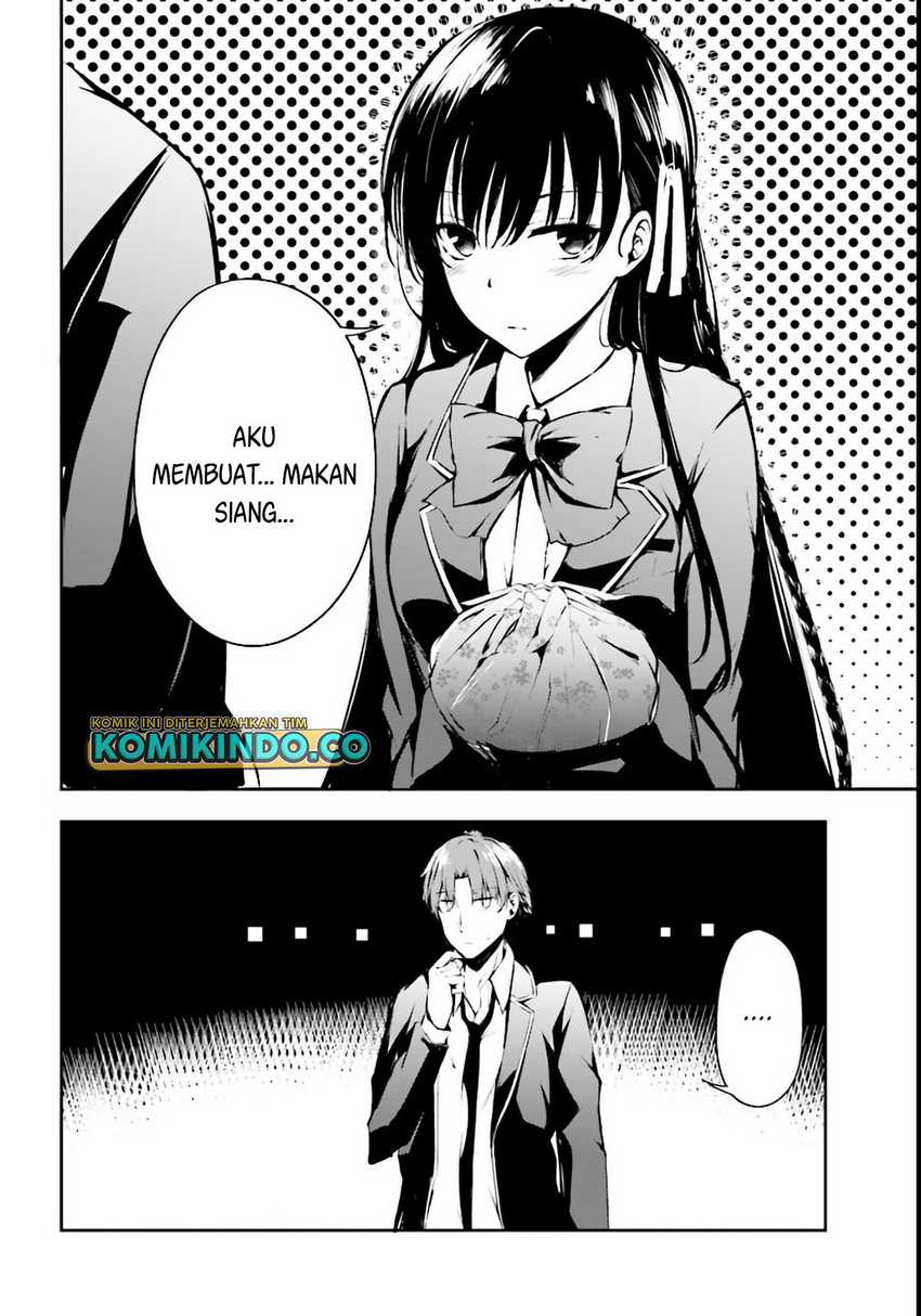 Youkoso Jitsuryoku Shijou Shugi no Kyoushitsu e √Horikita Chapter 02 Gambar 11