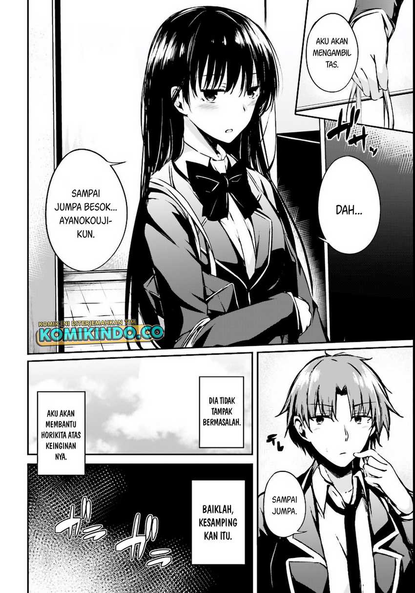 Youkoso Jitsuryoku Shijou Shugi no Kyoushitsu e √Horikita Chapter 02 Gambar 27