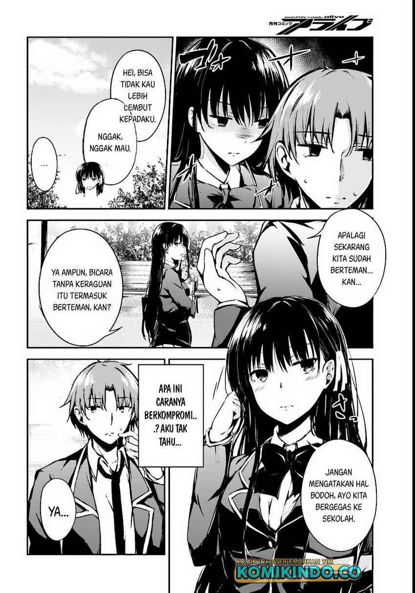 Youkoso Jitsuryoku Shijou Shugi no Kyoushitsu e √Horikita Chapter 02 Gambar 7