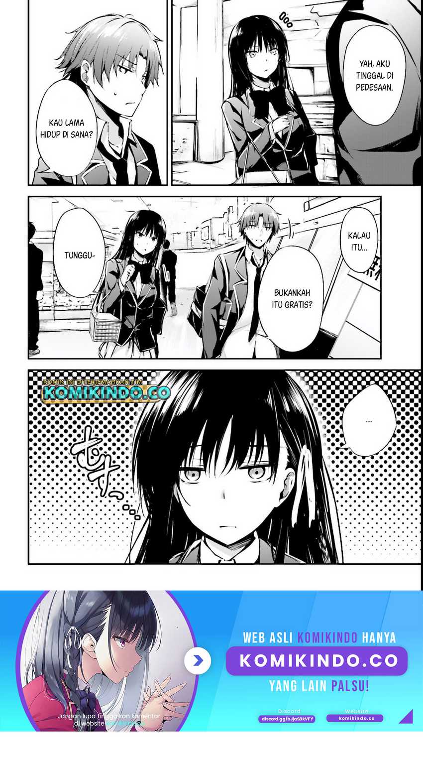 Youkoso Jitsuryoku Shijou Shugi no Kyoushitsu e √Horikita Chapter 01 Gambar 16