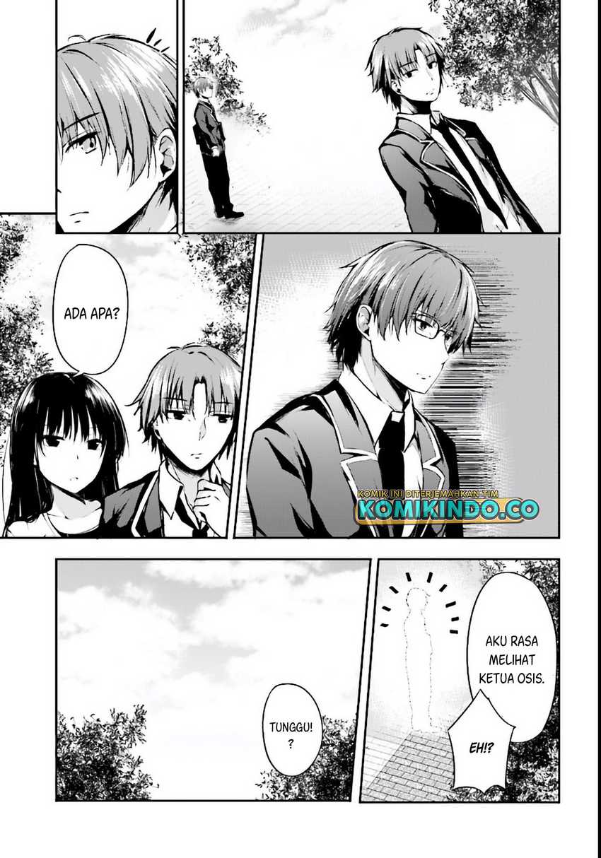 Youkoso Jitsuryoku Shijou Shugi no Kyoushitsu e √Horikita Chapter 01 Gambar 23