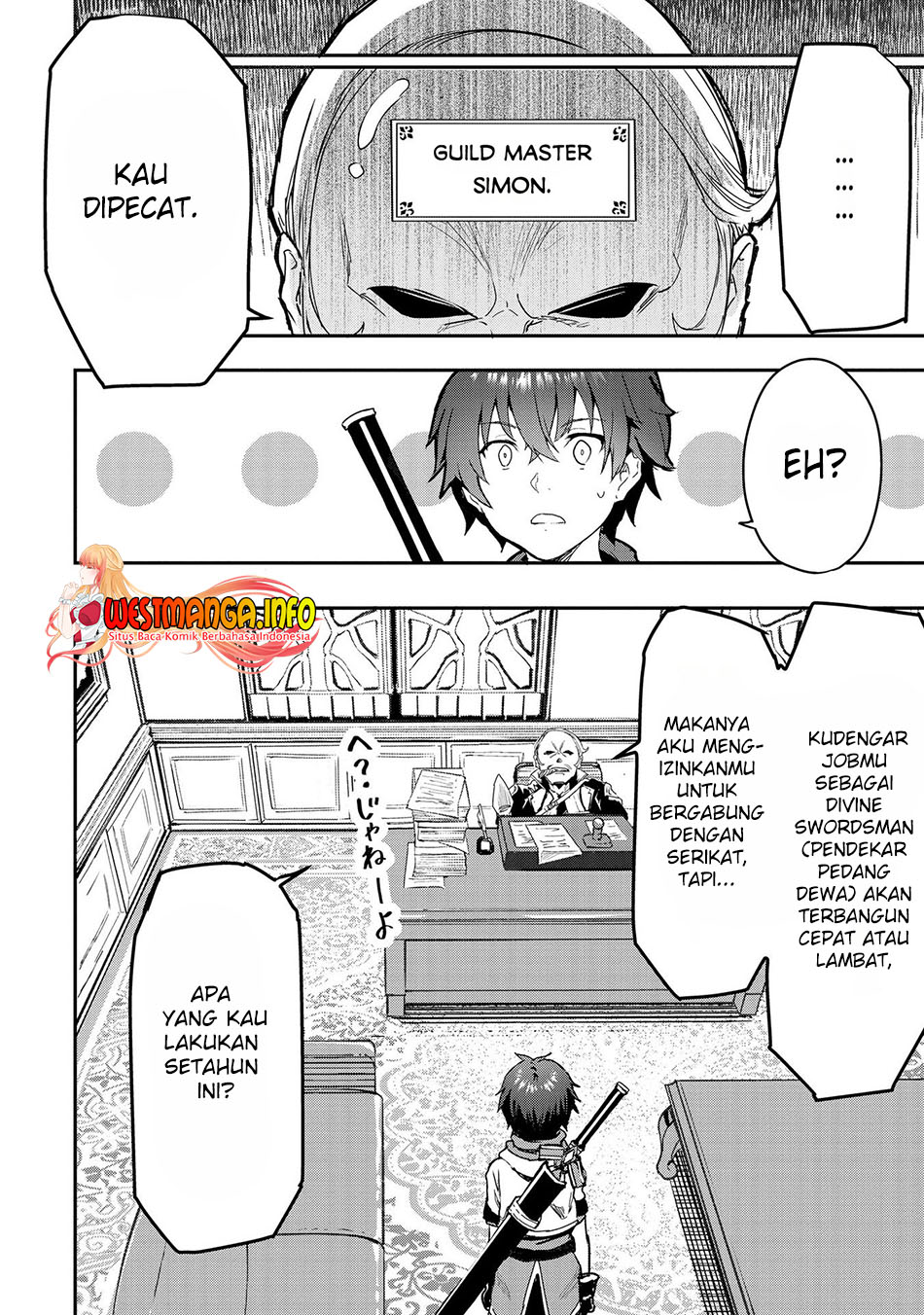 Sekai de Yuiitsu no (Shinken Zukai) na no ni Senryokugai to Yobareta Ore, Kakusei Shita (Shinken) to Saikyou ni Naru Chapter 01 Gambar 11
