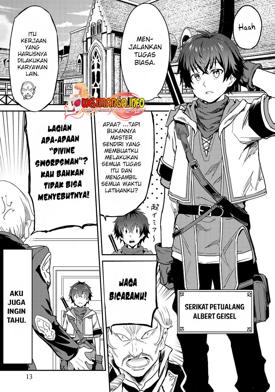 Sekai de Yuiitsu no (Shinken Zukai) na no ni Senryokugai to Yobareta Ore, Kakusei Shita (Shinken) to Saikyou ni Naru Chapter 01 Gambar 12