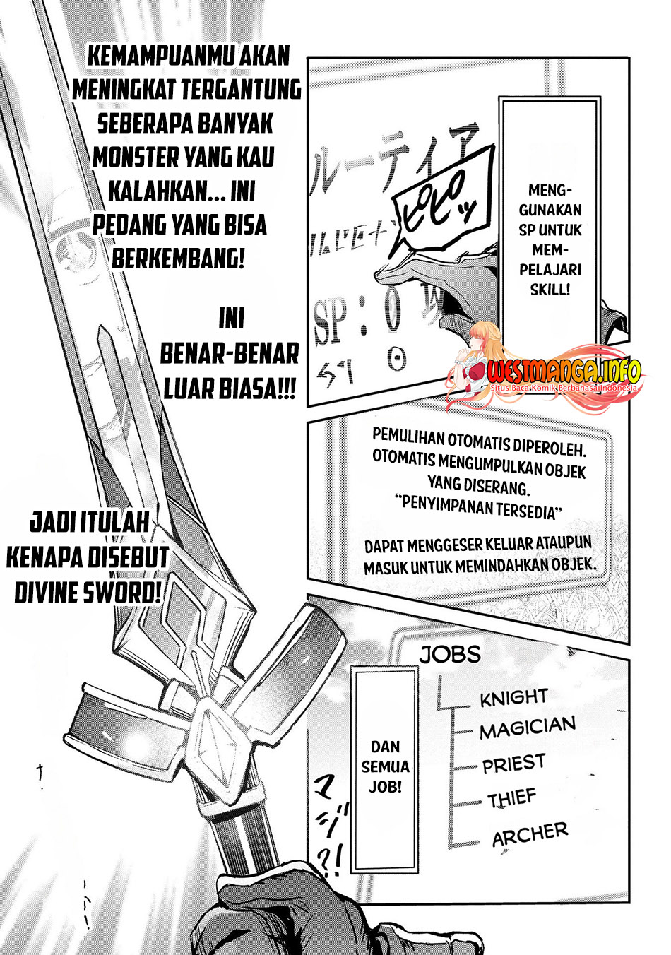 Sekai de Yuiitsu no (Shinken Zukai) na no ni Senryokugai to Yobareta Ore, Kakusei Shita (Shinken) to Saikyou ni Naru Chapter 01 Gambar 21