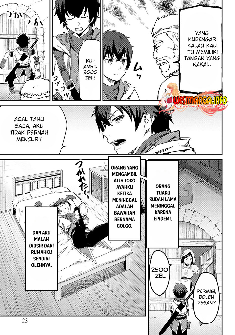 Sekai de Yuiitsu no (Shinken Zukai) na no ni Senryokugai to Yobareta Ore, Kakusei Shita (Shinken) to Saikyou ni Naru Chapter 01 Gambar 23