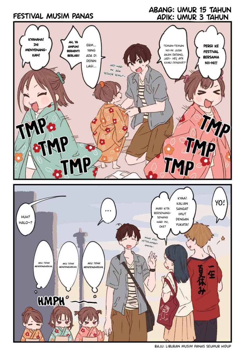 Baca Manga Onii-chan to Mitsugo no Imouto-tachi Chapter 08 Gambar 2