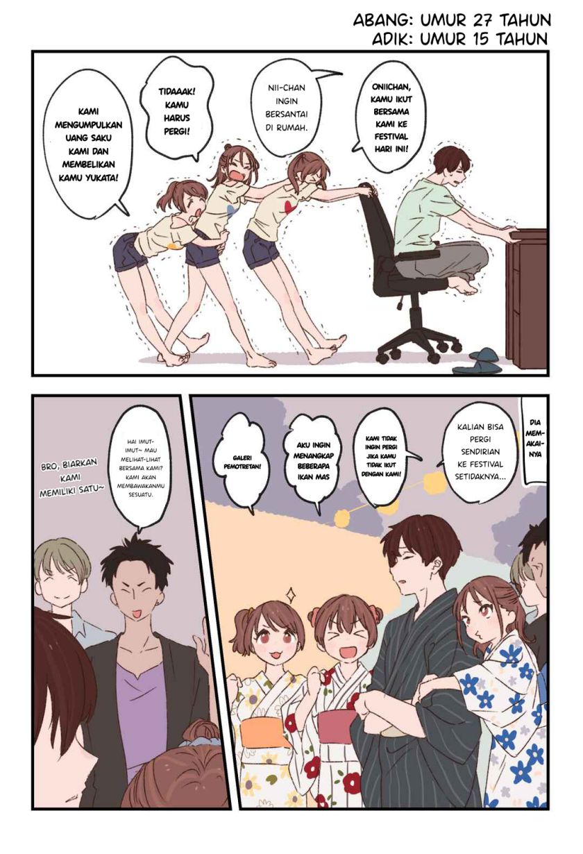 Onii-chan to Mitsugo no Imouto-tachi Chapter 08 Gambar 4