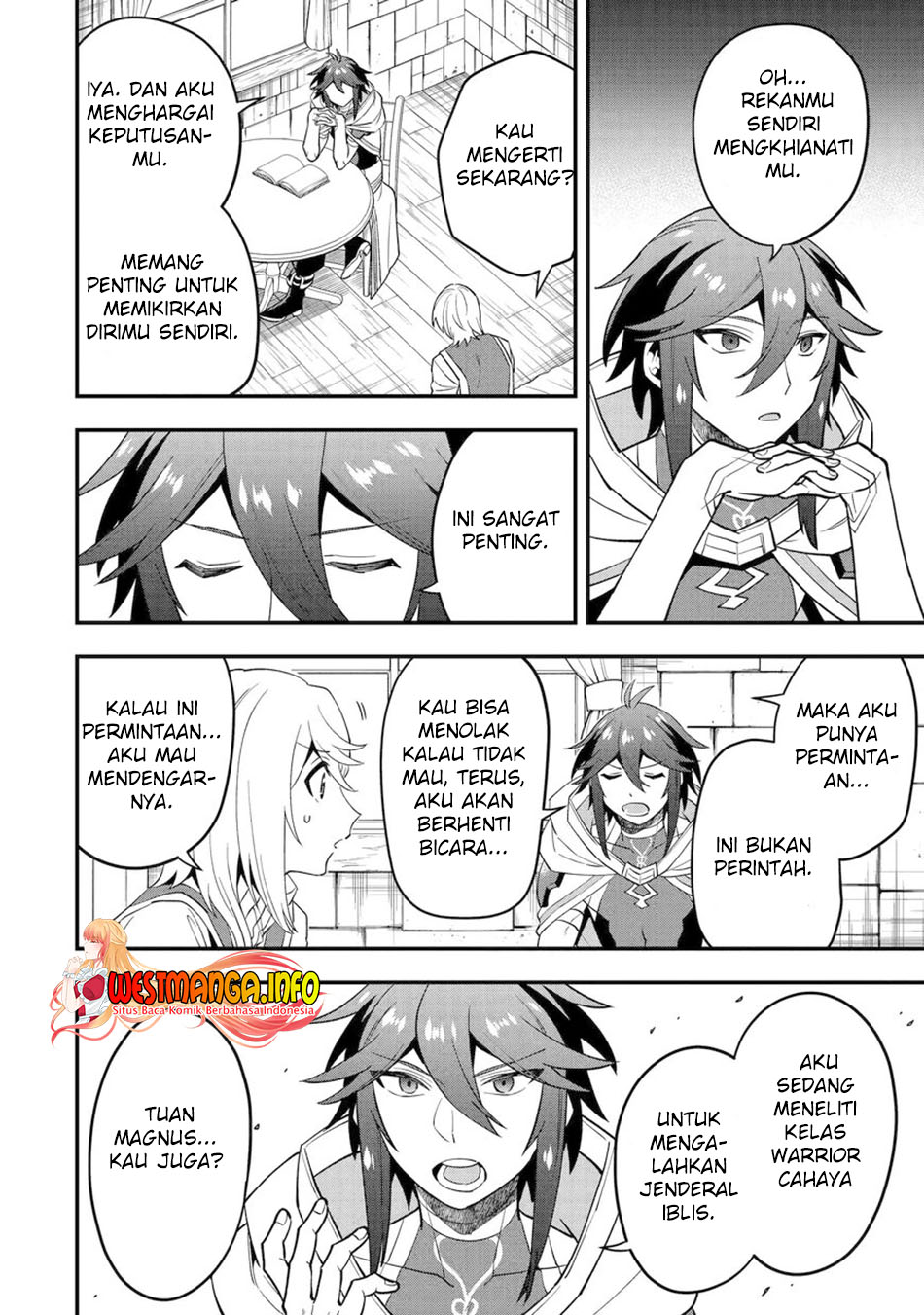 Kouryakuhon o Kushi Suru Saikyou no Mahoutsukai ~”meirei sa sero” to wa Iwa Senai Oreryuu Mao Tobatsu Saizen Ruuto ~ Chapter 45.1 Gambar 14