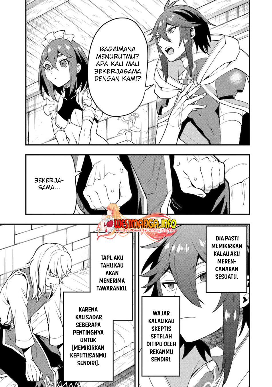 Kouryakuhon o Kushi Suru Saikyou no Mahoutsukai ~”meirei sa sero” to wa Iwa Senai Oreryuu Mao Tobatsu Saizen Ruuto ~ Chapter 45.1 Gambar 15