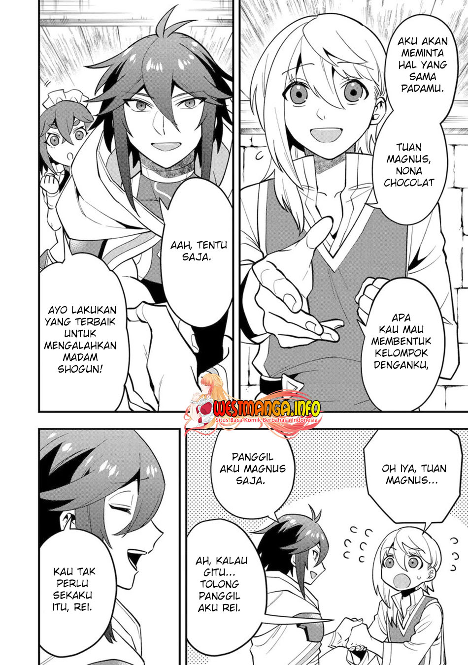 Kouryakuhon o Kushi Suru Saikyou no Mahoutsukai ~”meirei sa sero” to wa Iwa Senai Oreryuu Mao Tobatsu Saizen Ruuto ~ Chapter 45.1 Gambar 16