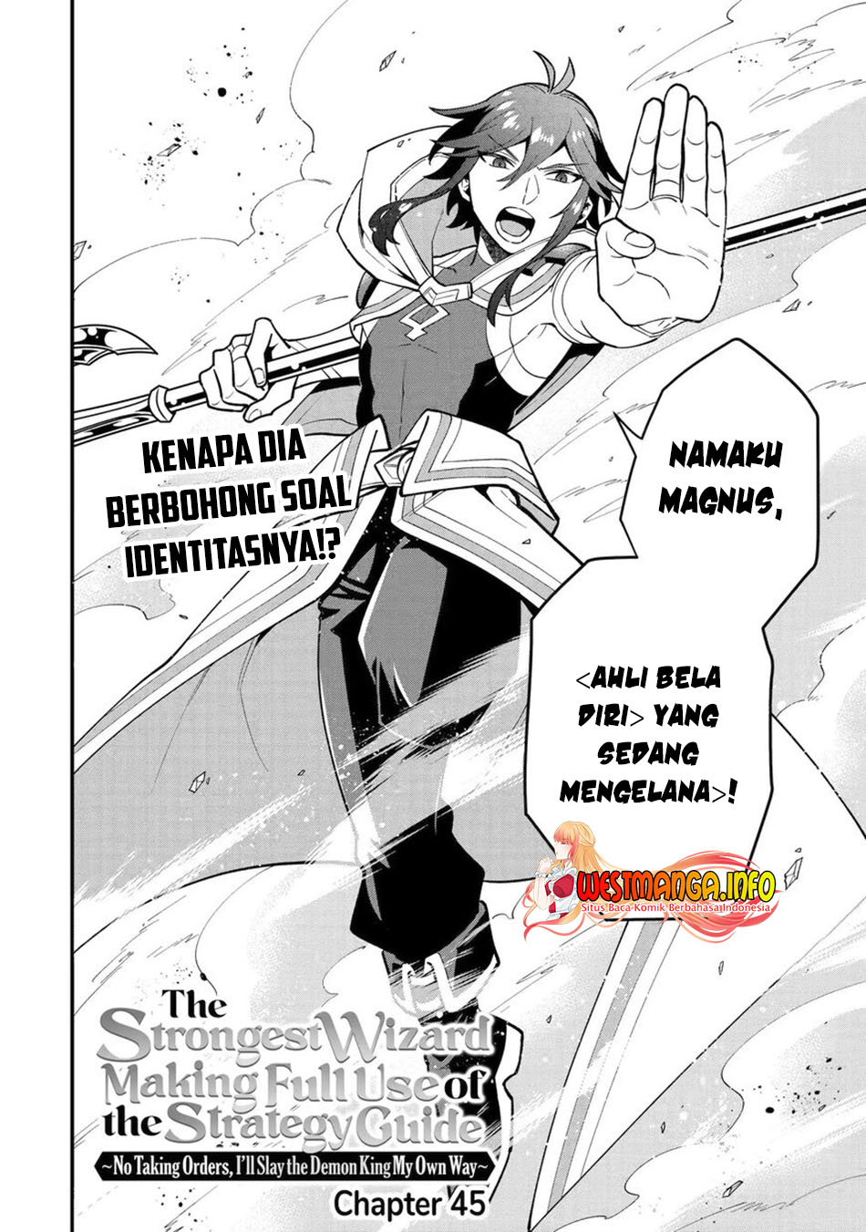 Kouryakuhon o Kushi Suru Saikyou no Mahoutsukai ~”meirei sa sero” to wa Iwa Senai Oreryuu Mao Tobatsu Saizen Ruuto ~ Chapter 45.1 Gambar 6
