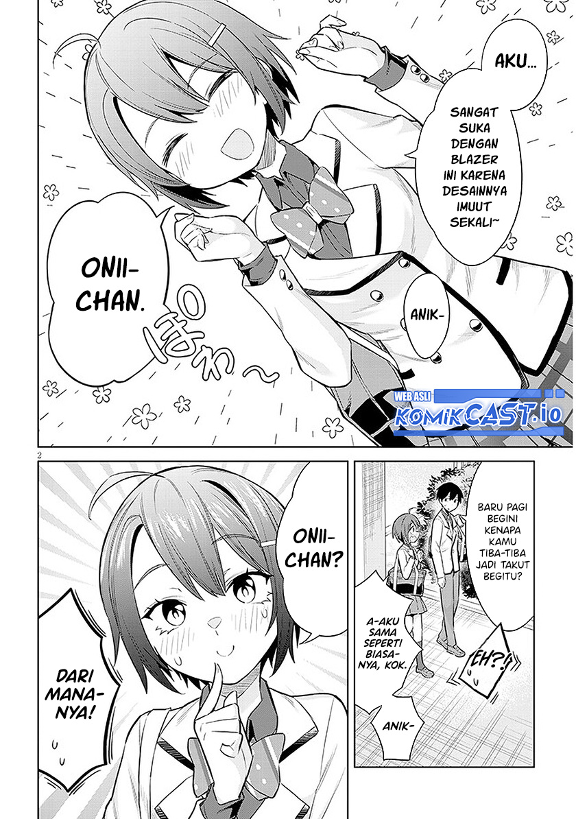 Jitsu wa Gimai (Imouto) deshita. ~Saikin de Kitagiri no Otouto no Kyorikan ga Yatara Chikaiwake~ Chapter 10 Gambar 3
