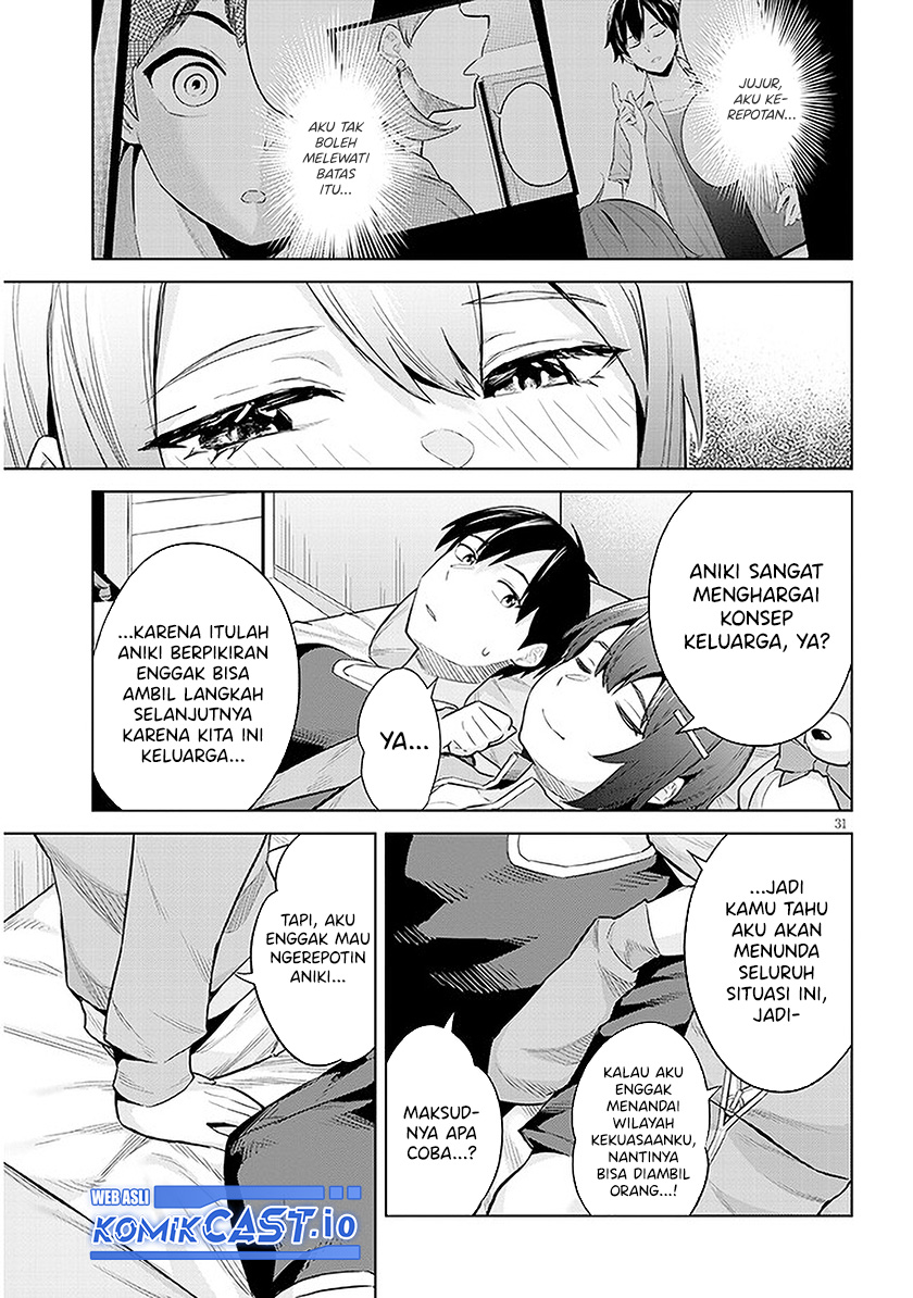 Jitsu wa Gimai (Imouto) deshita. ~Saikin de Kitagiri no Otouto no Kyorikan ga Yatara Chikaiwake~ Chapter 10 Gambar 32