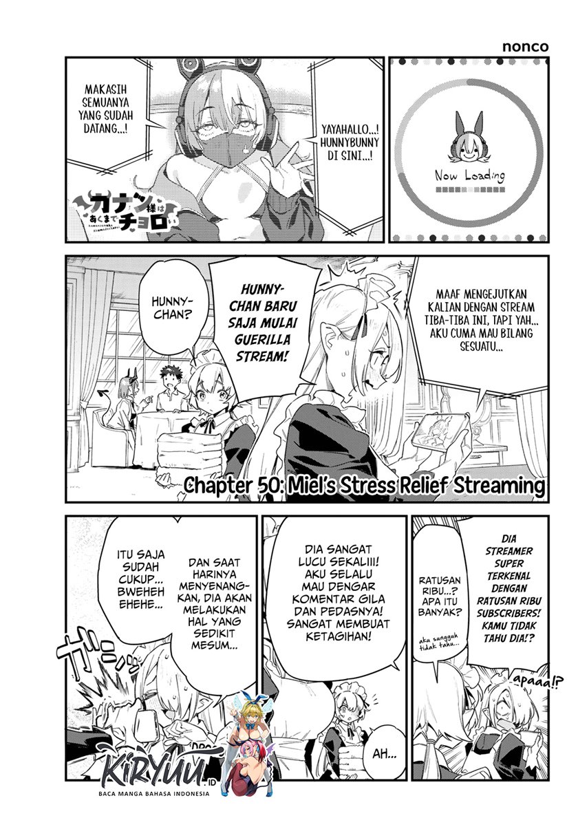 Baca Manga Kanan-sama wa Akumade Choroi Chapter 50 Gambar 2