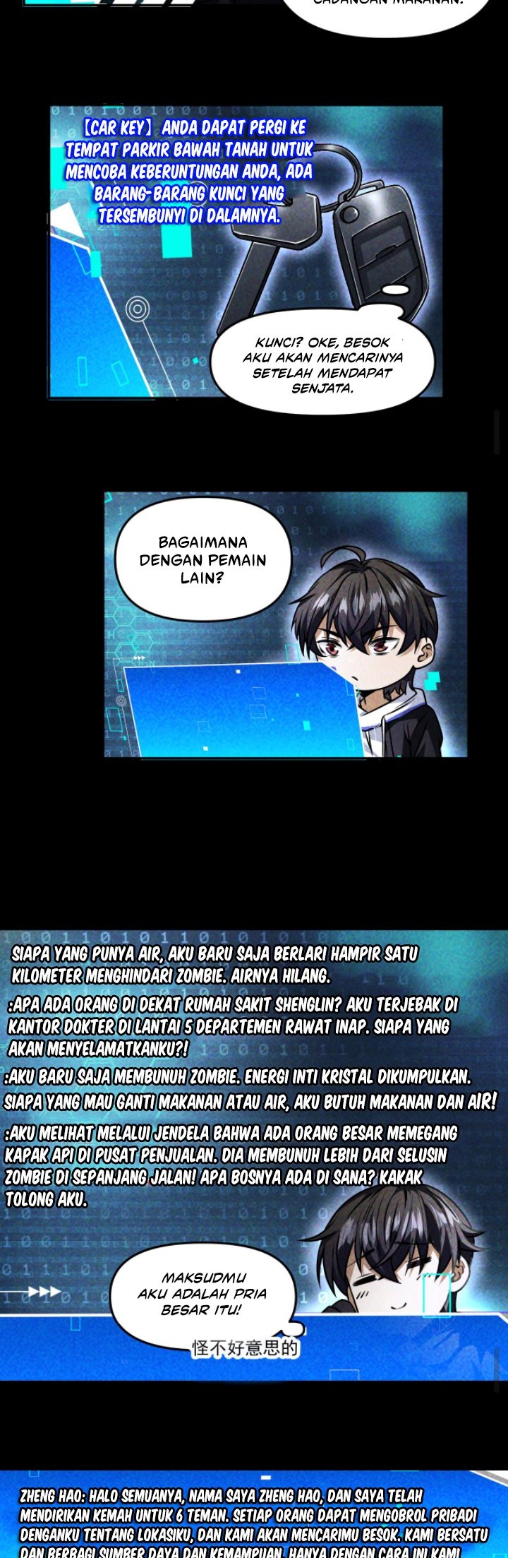 Surviving in the Apocalypse: I Can See Hidden Clues Chapter 07 Gambar 8