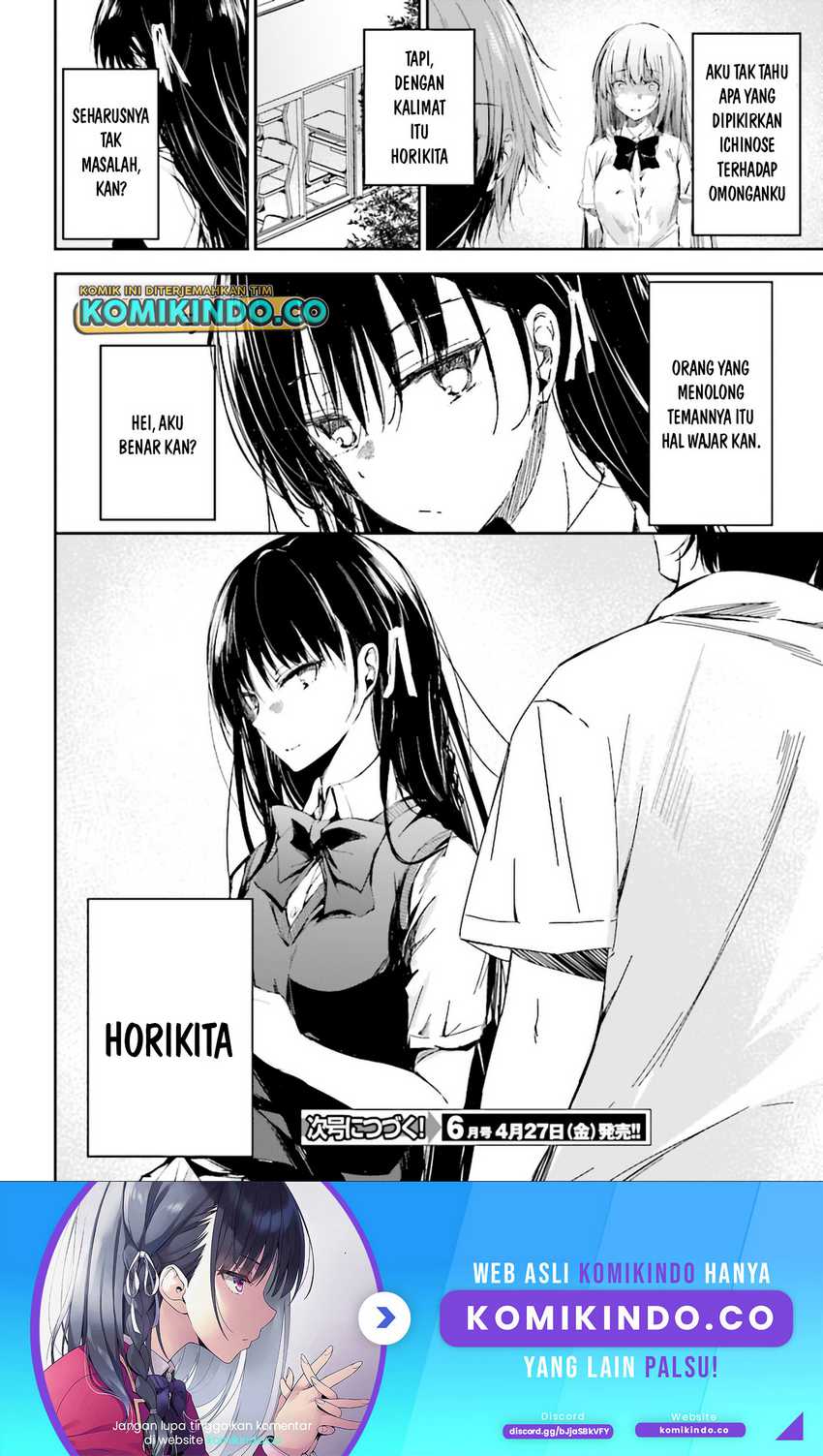 Youkoso Jitsuryoku Shijou Shugi no Kyoushitsu e √Horikita Chapter 09 Gambar 27