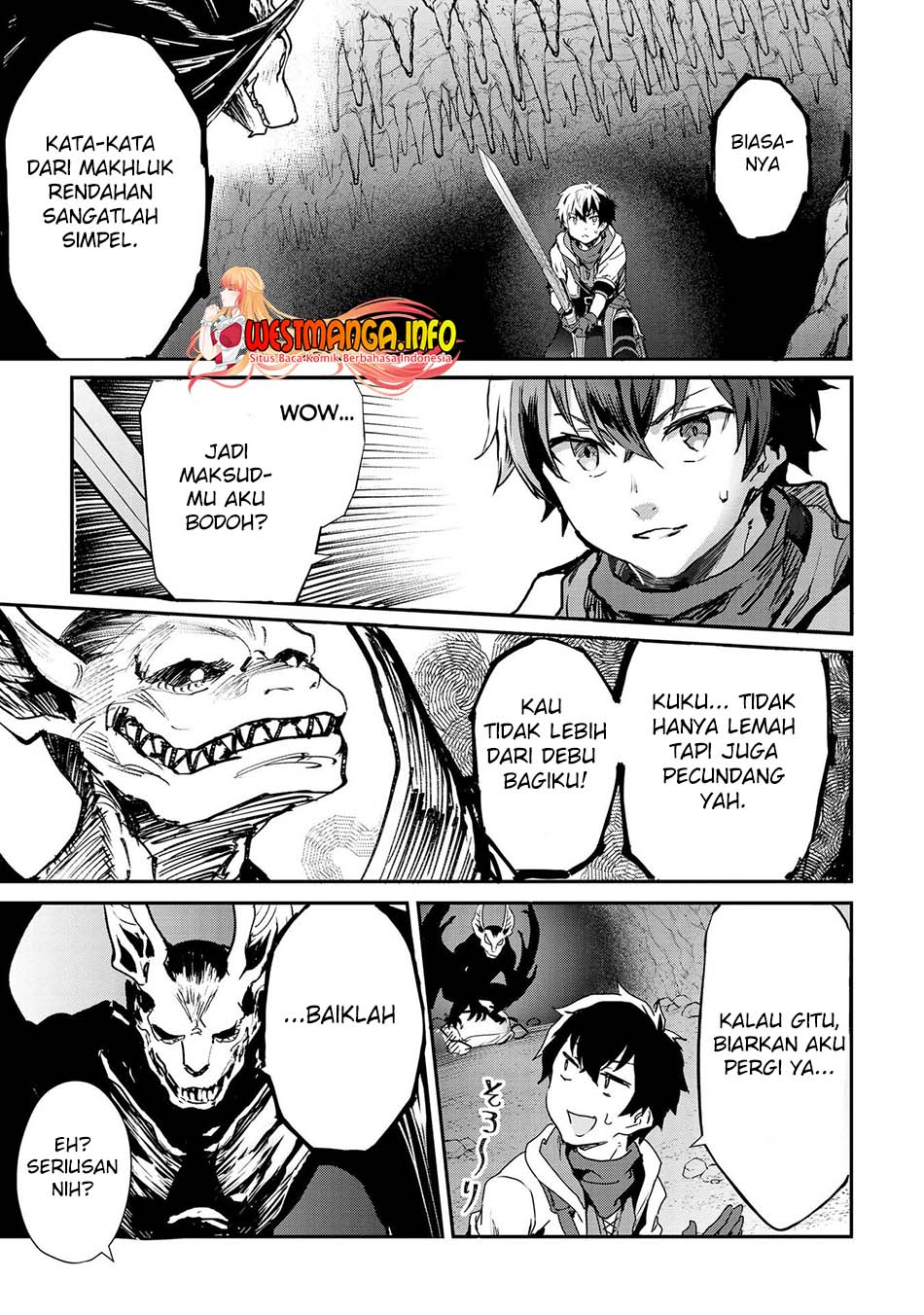 Sekai de Yuiitsu no (Shinken Zukai) na no ni Senryokugai to Yobareta Ore, Kakusei Shita (Shinken) to Saikyou ni Naru Chapter 03 Gambar 9