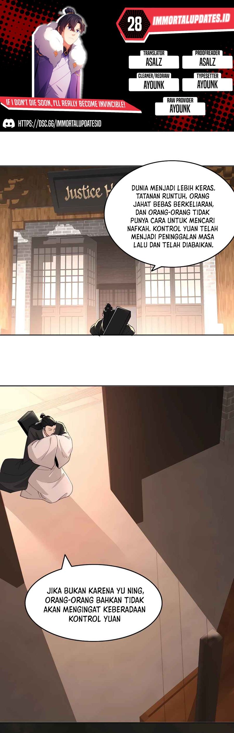Baca Komik If I Don’t Die, I’ll Be Invincible Chapter 28 Gambar 1