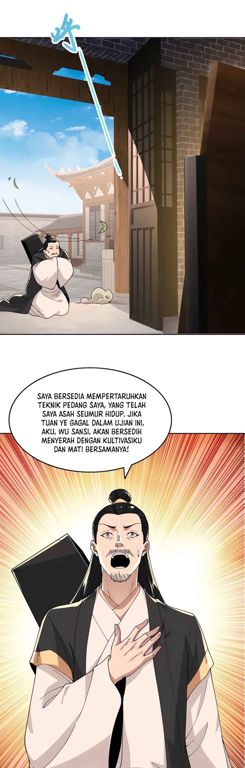 If I Don’t Die, I’ll Be Invincible Chapter 28 Gambar 3