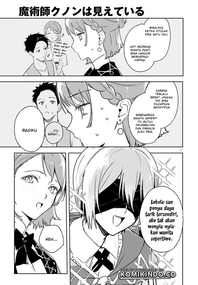 Majutsushi Kunon wa Miete Iru Chapter 15.1 Gambar 14