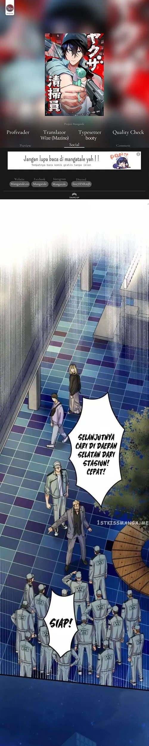 Baca Komik Yakuza Cleaner Chapter 25 Gambar 1