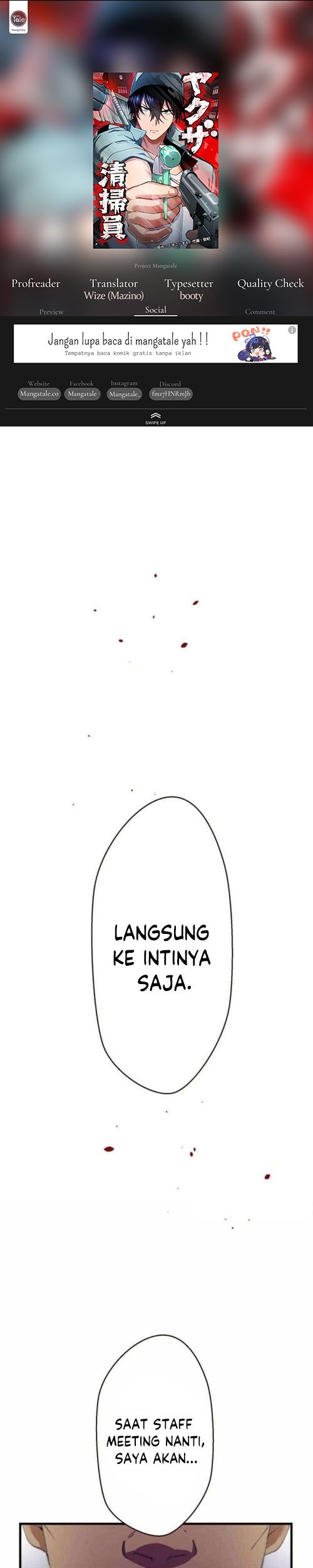 Baca Komik Yakuza Cleaner Chapter 23 Gambar 1