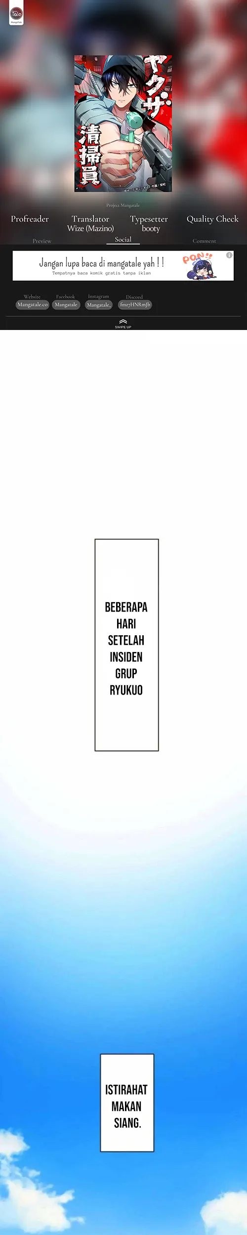 Baca Komik Yakuza Cleaner Chapter 22 Gambar 1