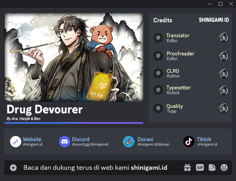 Baca Komik Drug Devourer Chapter 39 Gambar 1