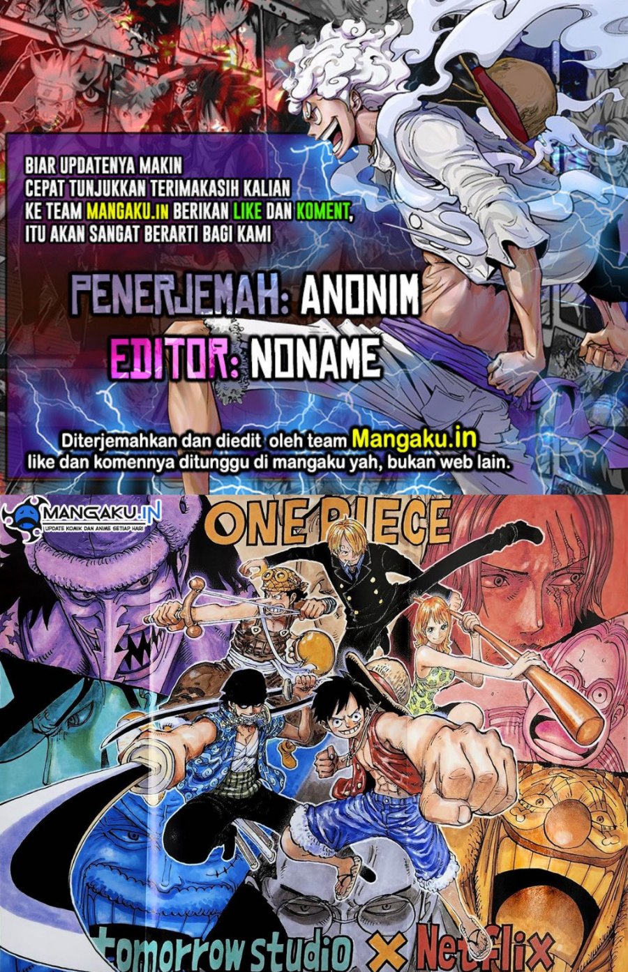 Baca Komik One Piece Chapter 1088 Gambar 1