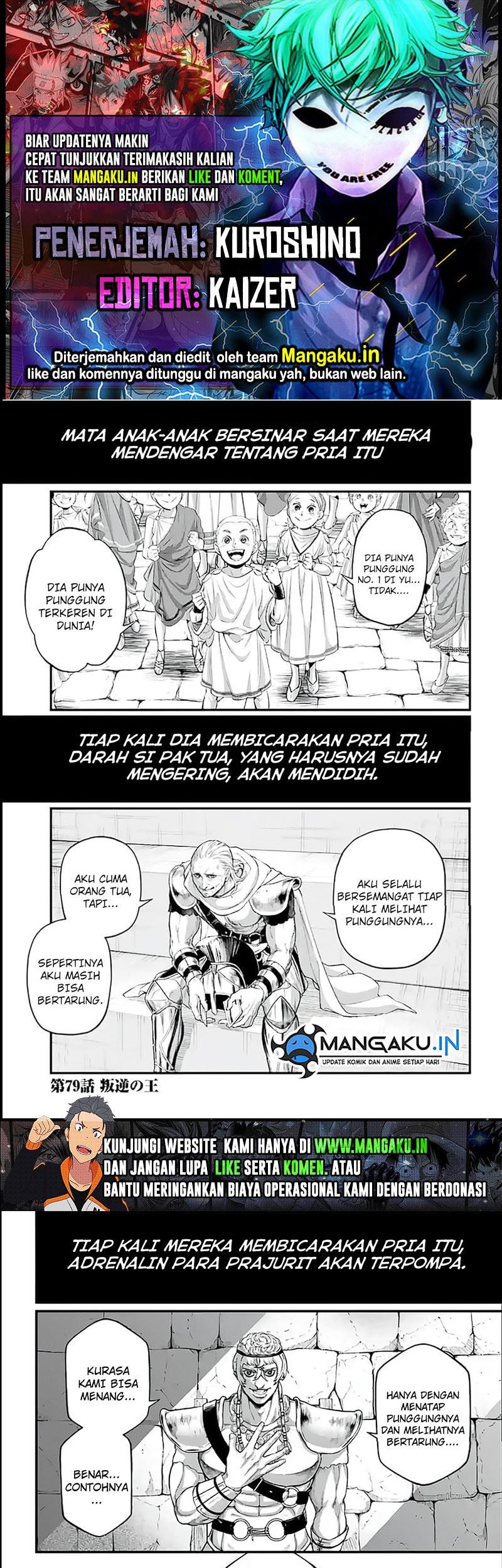 Baca Komik Shuumatsu no Valkyrie Chapter 79 Gambar 1