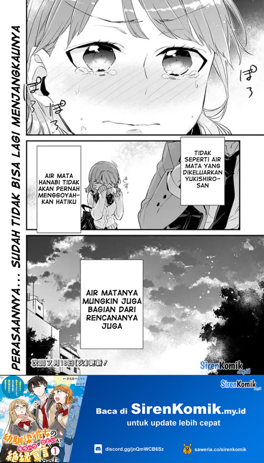 Osananajimi Kanojo no Morahara ga Hidoin de Zetsuen Sengen shite Yatta Chapter 14 Gambar 18